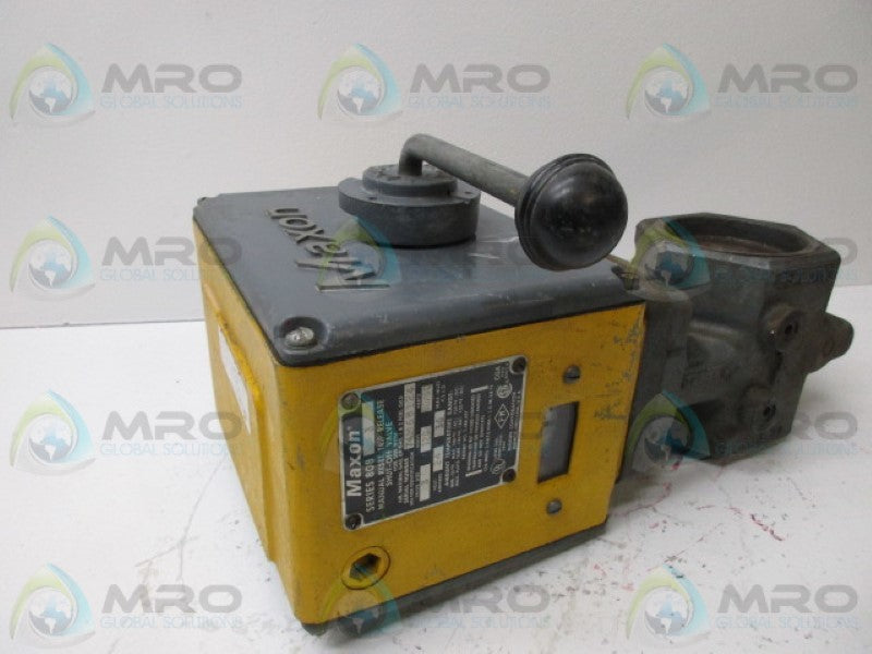 MAXON 8083 SHUTOFF VALVE 3"  UNMP
