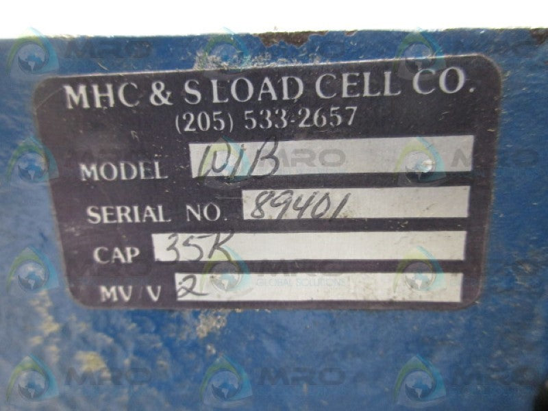 MHC & S LOADCELL 101B LOAD CELL 35K  UNMP