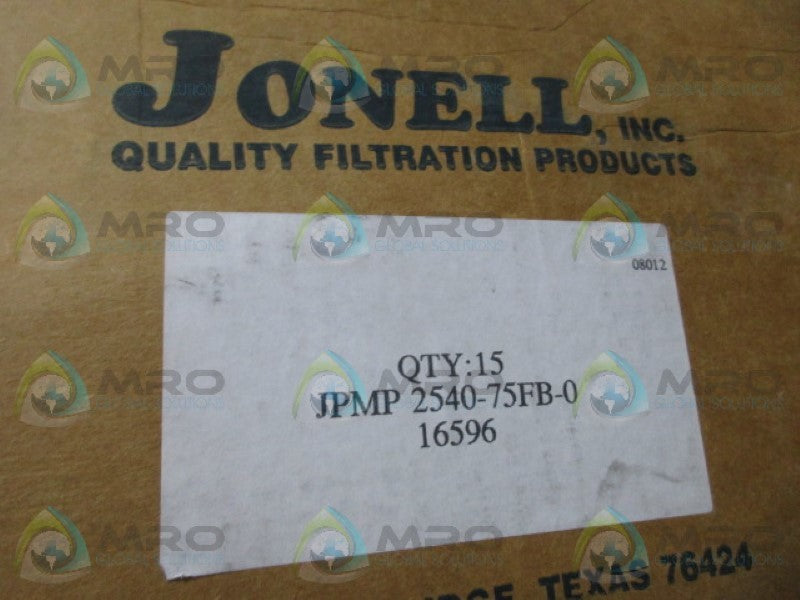 JONELL JPMP2450-75FB-0 FILTER  NSNP