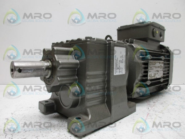 SEW EURODRIVE R27DRE80M4/DH GEAR MOTOR RATIO 3.37  NSMP