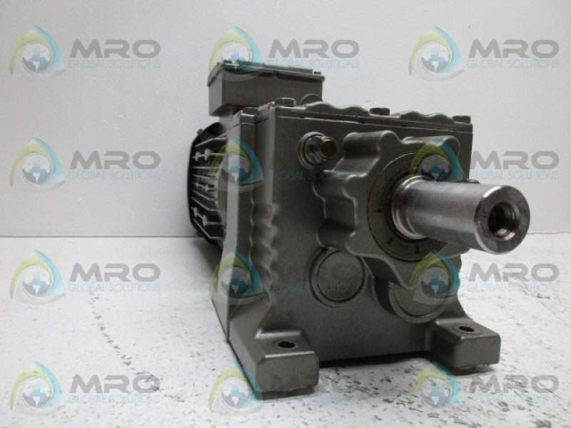 SEW EURODRIVE R27DRE80M4/DH GEAR MOTOR RATIO 3.37  NSMP