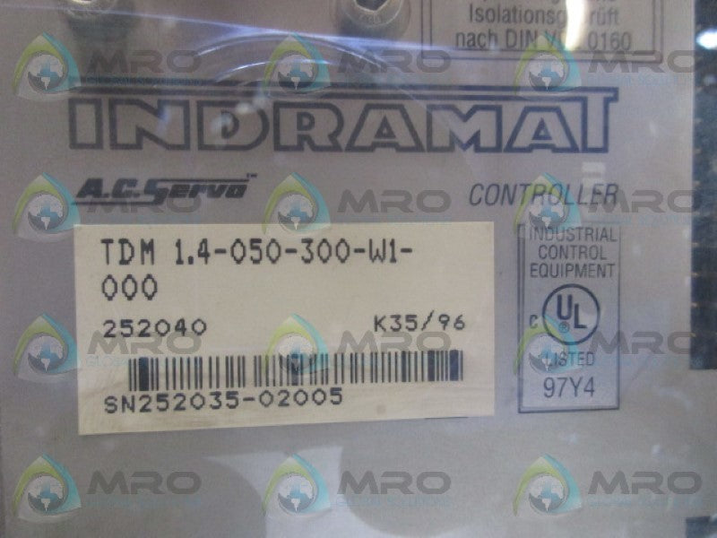 INDRAMAT TDM1.4-050-300-W1-000   NSNP