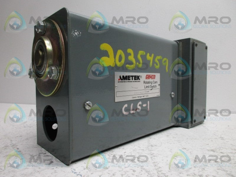 AMETEK 1980106XSPXS12R ROTATING CAM LIMIT SWITCH  UNMP