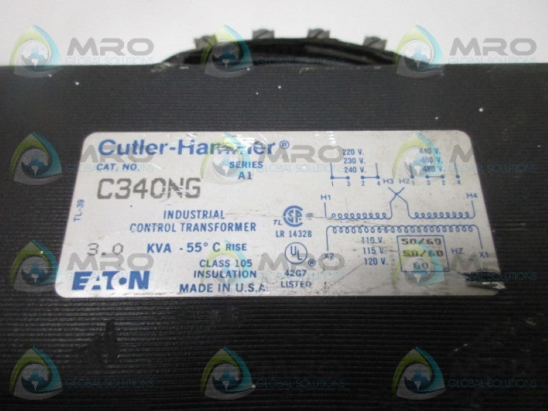 CUTLER HAMMER C340NG TRANSFORMER  NSNP