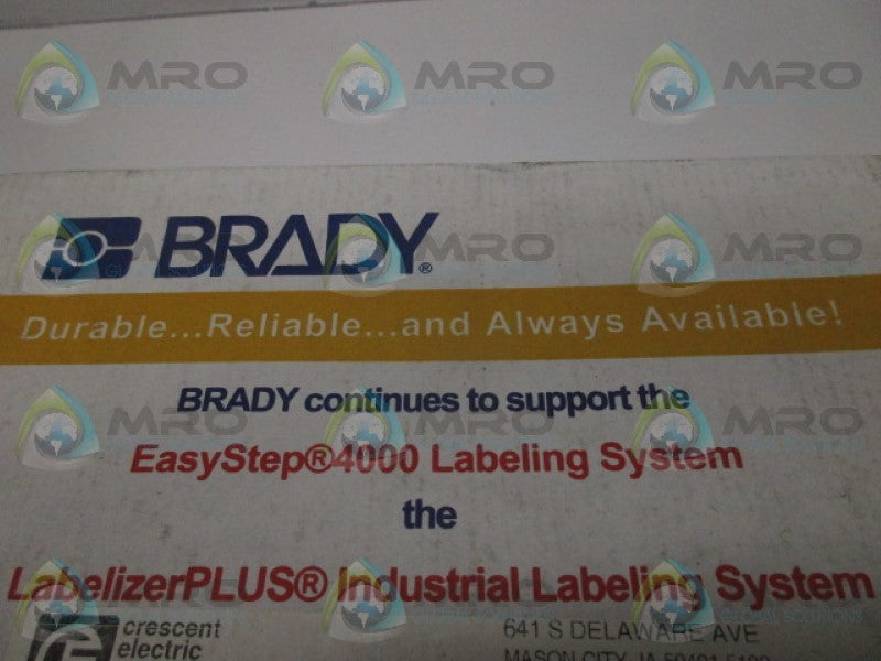 BRADY 8236-00 TAPE CARTRIDGE YELLOW/BLACK  NSMP