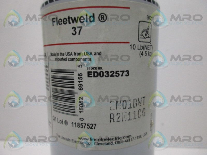 LINCOLN ELECTRIC ED032573 FLEETWELD 37 10LB  NSFS