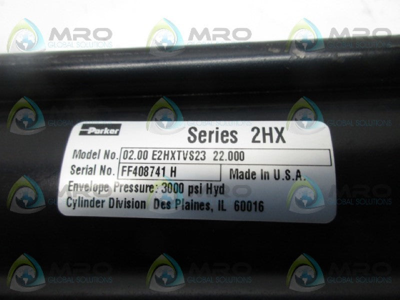 PARKER 02.00E2HXTVS2322.000 CYLINDER  NSNP