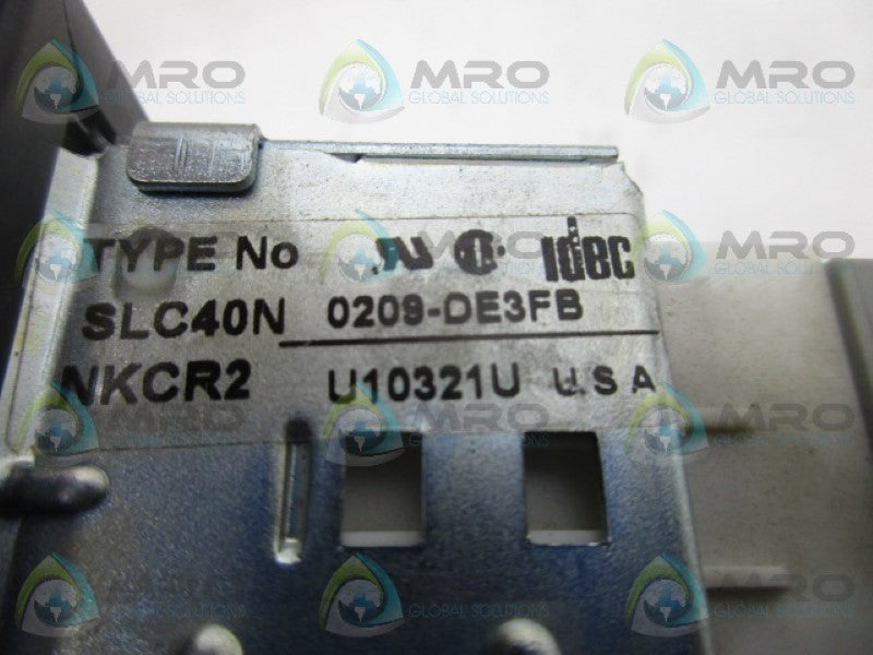IDEC SLC40N-0209-DE3FB FULL VOLTAGE DISPLAY  NSNP