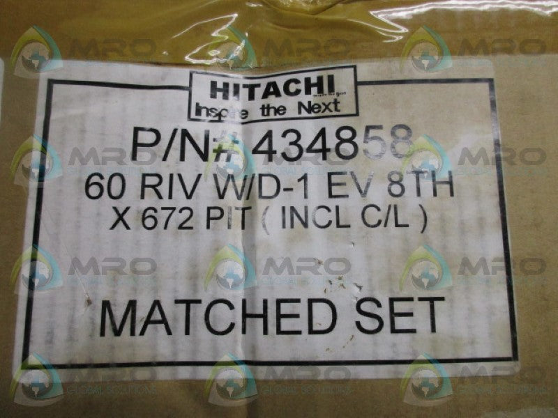 HITACHI 434858 ROLLER CHAIN 10'  NSFS