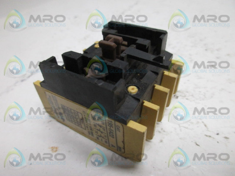 ALLEN BRADLEY 195-FA22 SER A CONTACT BLOCK  UNMP