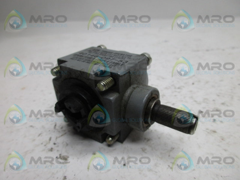 ALLEN BRADLEY 40146-097-53 OPERATOR HEAD (AS PICTURED)  UNMP