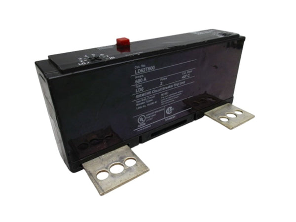 SIEMENS LD62T600 CIRCUIT BREAKER TRIP UNIT 600A  UNMP