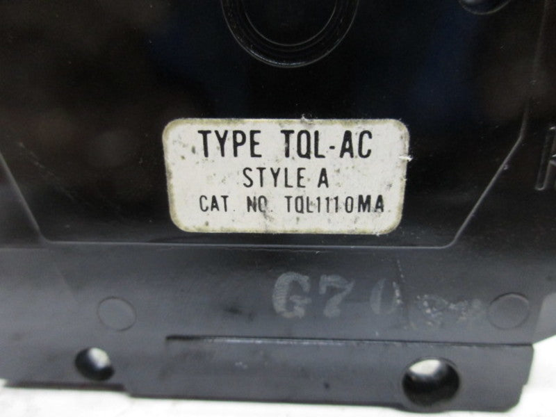 GENERAL ELECTRIC TQL1110 CIRCUIT BREAKER  UNMP