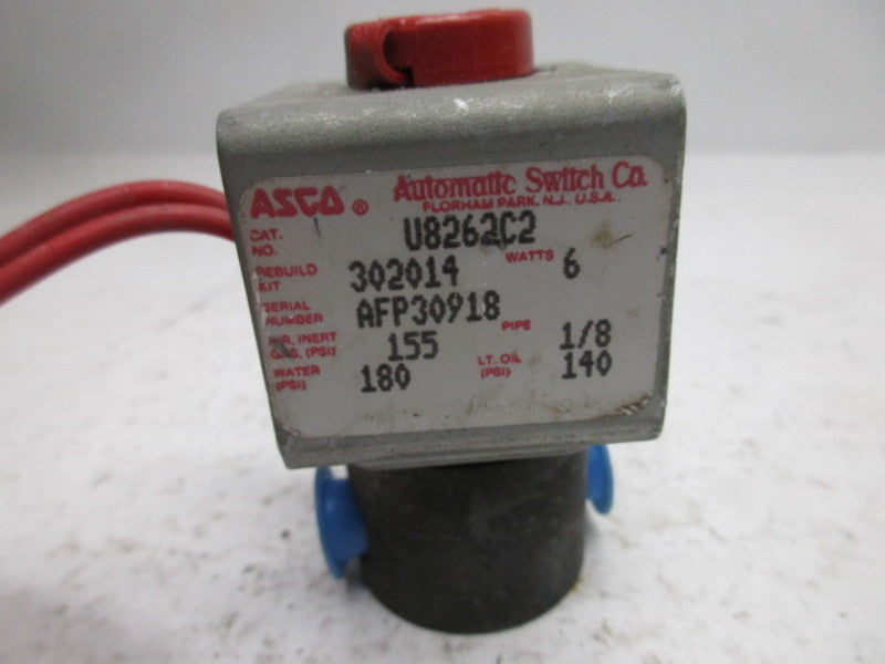 ASCO U8262C2 SOLENOID VALVE  UNMP