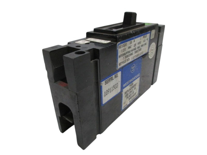 WESTINGHOUSE RE1020 CIRCUIT BREAKER  UNMP