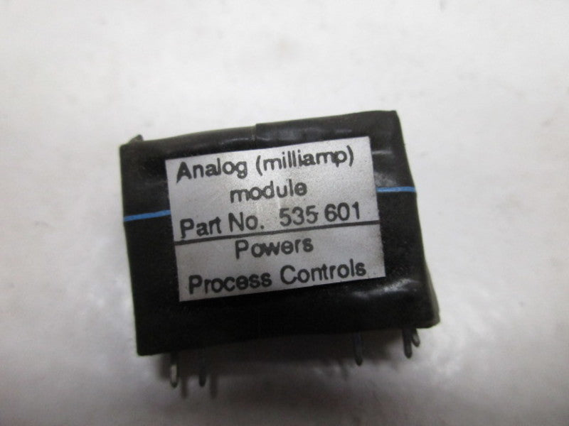 POWERS PROCESS CONTROLS 535-601 ANALOG MODULE MILLIAMP KIT   UNMP