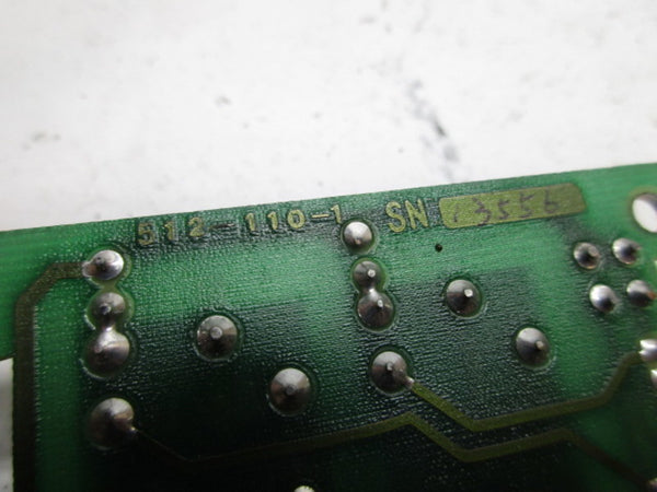 POWERS PROCESS CONTROLS 512-110-1 CIRCUIT BOARD  UNMP