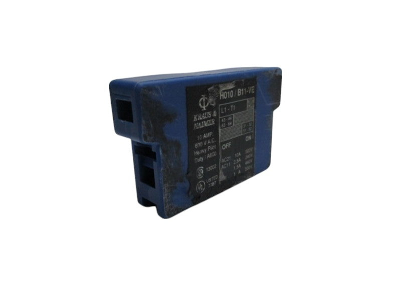 KRAUS & NAIMER H010/B11-VE AUXILIARY CONTACT  UNMP