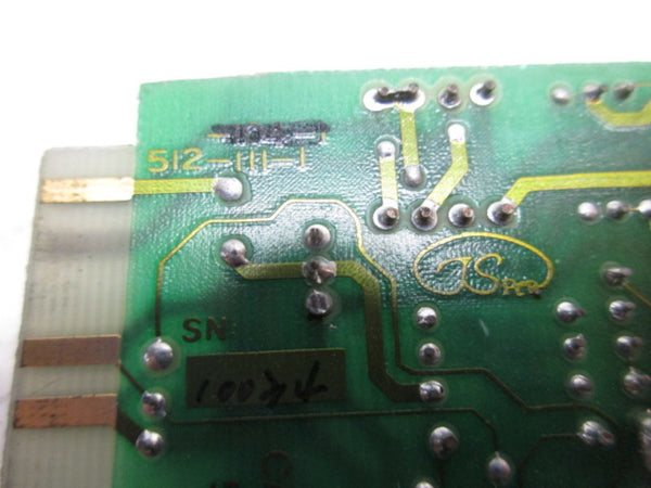 POWERS PROCESS CONTROLS 512-111-1 CIRCUIT BOARD  UNMP