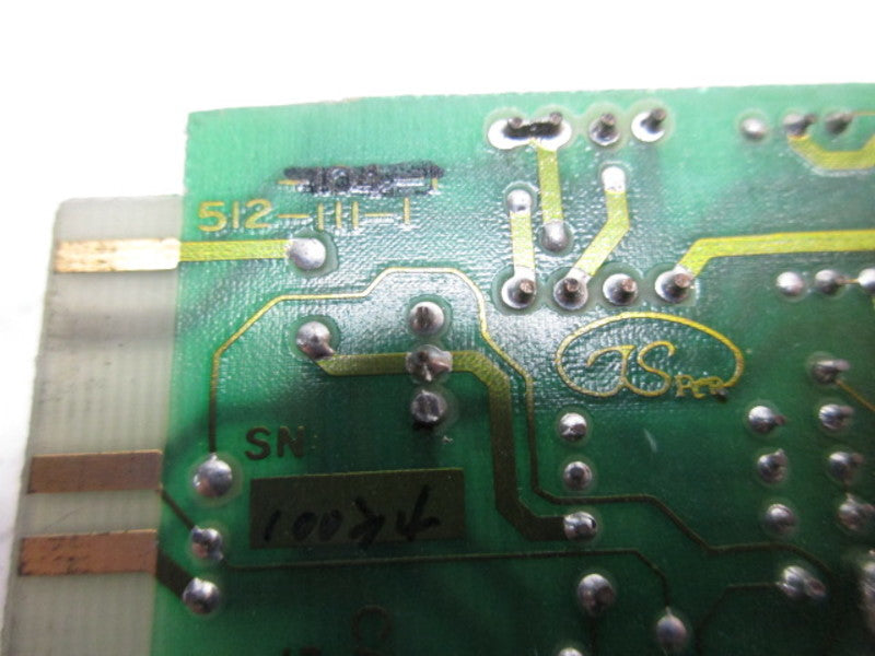 POWERS PROCESS CONTROLS 512-111-1 CIRCUIT BOARD  UNMP