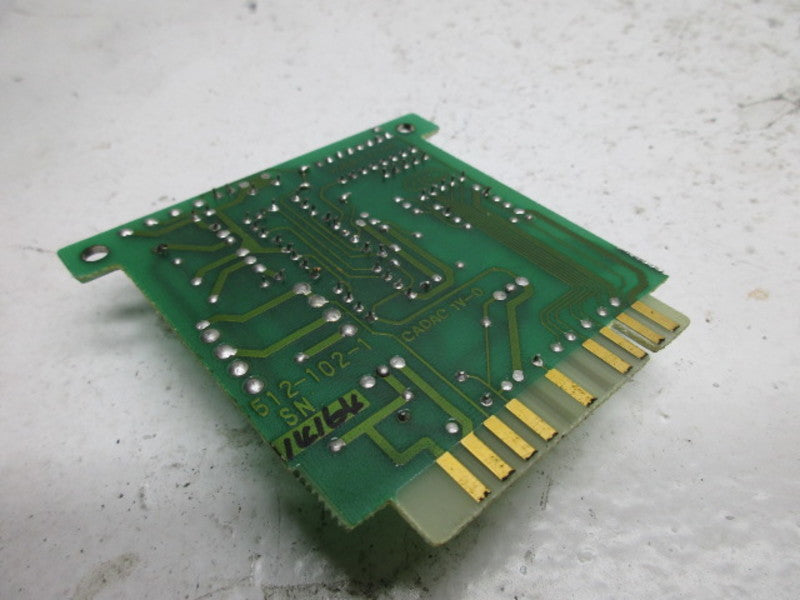 POWERS PROCESS CONTROLS 512-102-1 CIRCUIT BOARD  UNMP