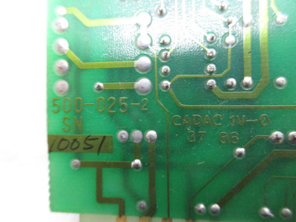 POWERS PROCESS CONTROLS 500-025-2 CIRCUIT BOARD  UNMP