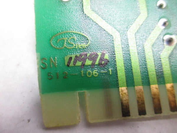 POWER PROCESS CONTROLS 512-106-1 CIRCUIT BOARD  UNMP