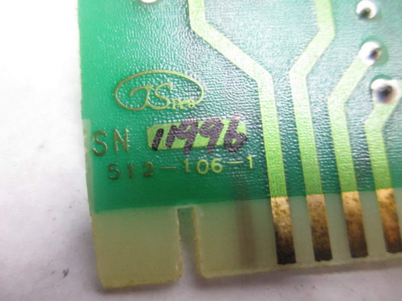 POWER PROCESS CONTROLS 512-106-1 CIRCUIT BOARD  UNMP