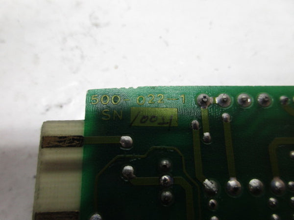 POWER PROCESS CONTROLS 500-022-1 CIRCUIT BOARD  UNMP