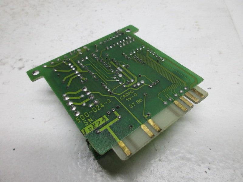 POWER PROCESS CONTROLS 500-024-2 CIRCUIT BOARD  UNMP