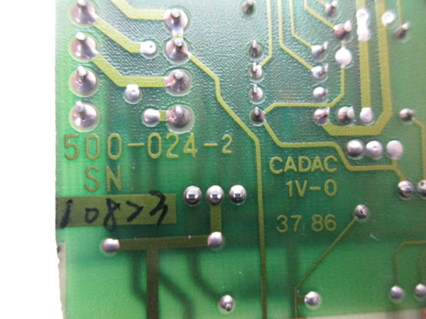 POWER PROCESS CONTROLS 500-024-2 CIRCUIT BOARD  UNMP