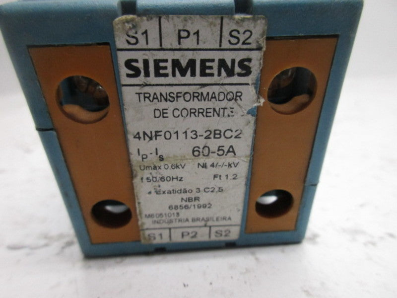 SIEMENS 4NF0113-2BC2 TRANSFORMER  UNMP