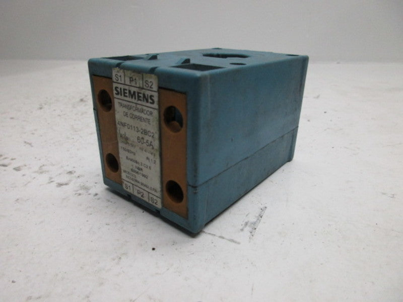 SIEMENS 4NF0113-2BC2 TRANSFORMER (AS PICTURED)  UNMP
