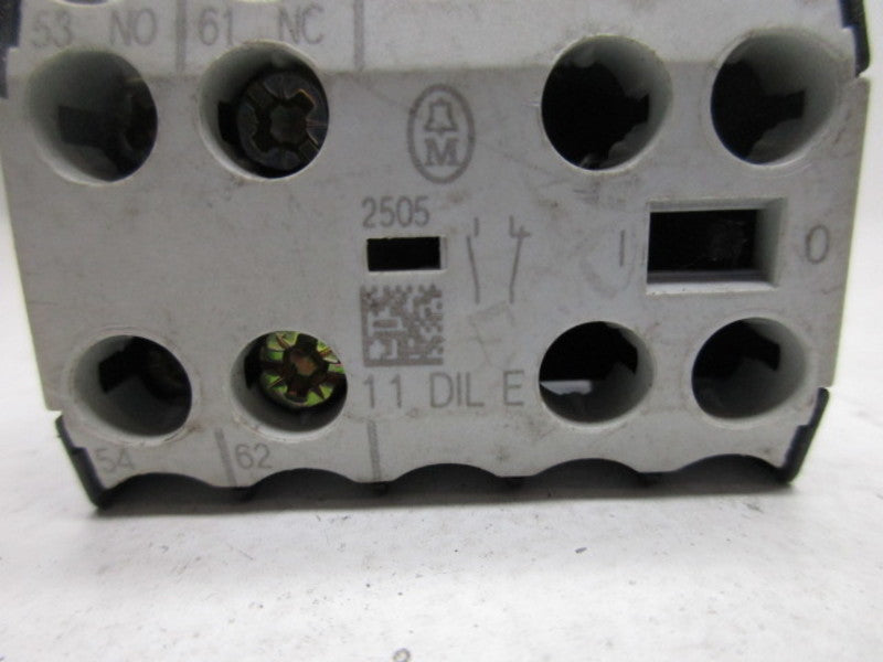 KLOCKNER MOELLER 11DILE AUXILIARY CONTACT  UNMP