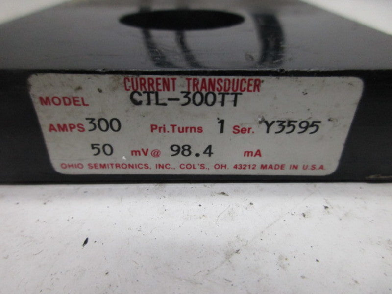 OHIO SEMITRONICS CTL-300TT CURRENT TRANSDUCER 300A  UNMP