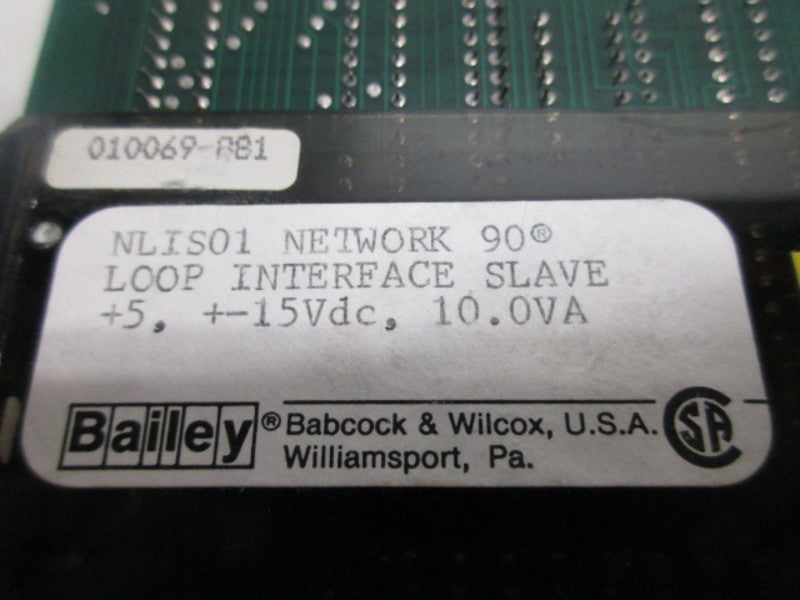 BAILEY NLIS01 LOOP INTERFACE SLAVE  UNMP