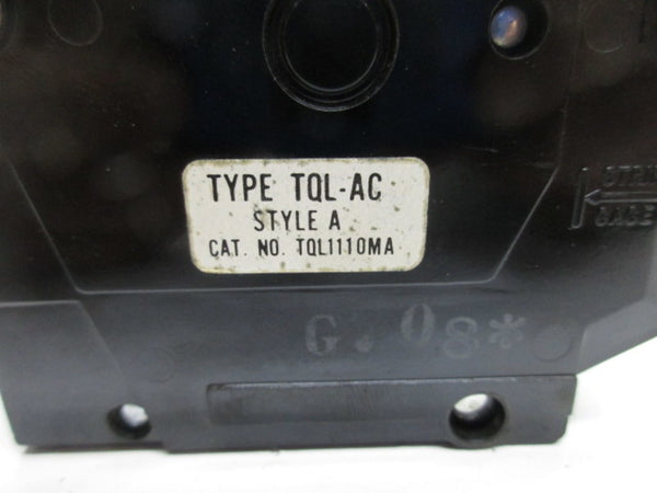 GENERAL ELECTRIC TQL1110MA CIRCUIT BREAKER  UNMP