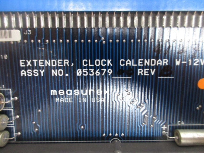 MEASUREX 05367900 EXTENDER CLOCK CALENDAR  UNMP