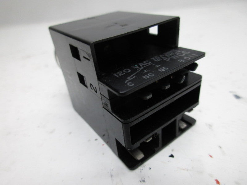 MICRO SWITCH PWLR711 PUSHBUTTON 120V (AS PICTURED)  UNMP