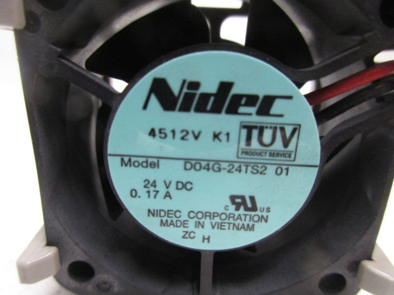 NIDEC D04G-24TS2 01 COOLING FAN (AS PICTURED)  UNMP
