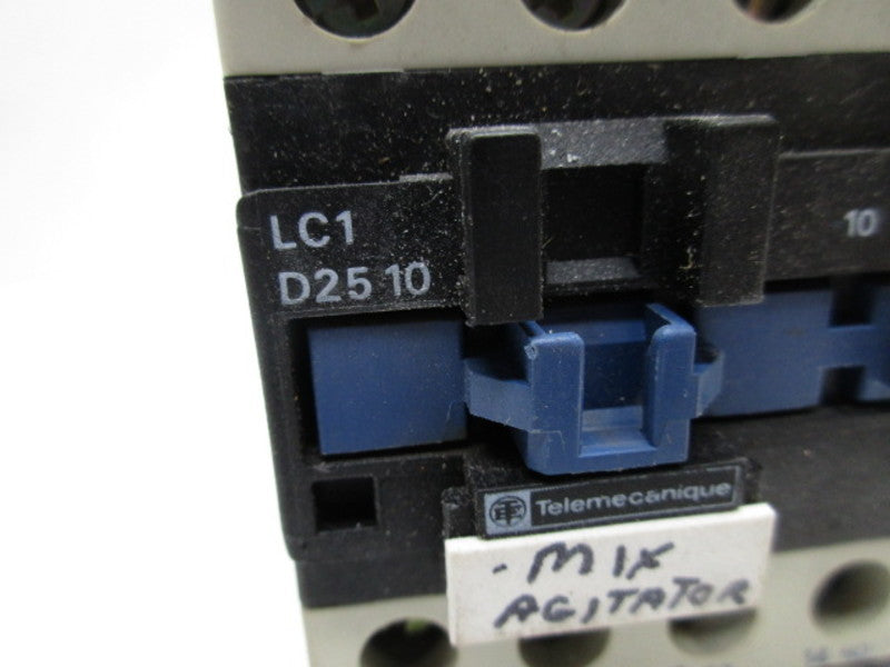 TELEMECANIQUE LC12510 G6 CONTACTOR 120V  UNMP