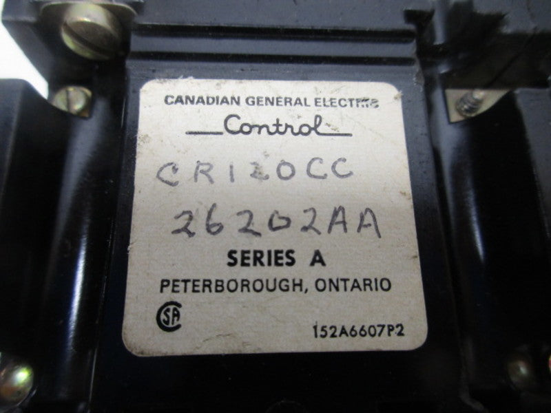 CANADIAN GE CR120CC 26202AA SER A  UNMP