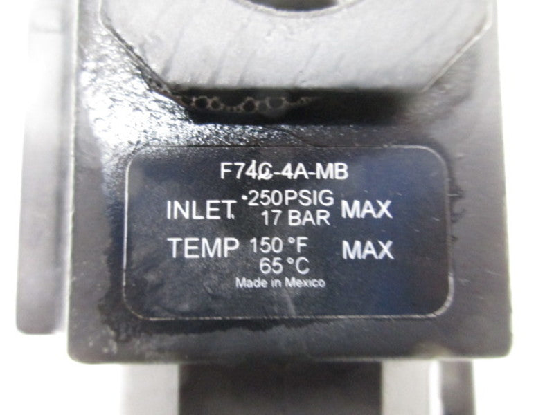 DIXON F74C-4A-MB REGULATOR  UNMP