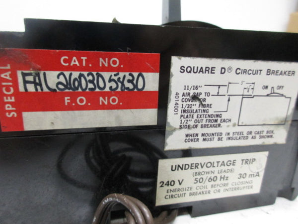 SQUARE D FAL26030 CIRCUIT BREAKER 30A  NSNP