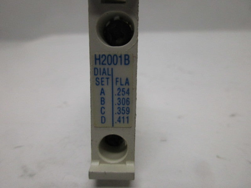 CUTLER HAMMER H2001B THERMAL ELEMENT  UNMP
