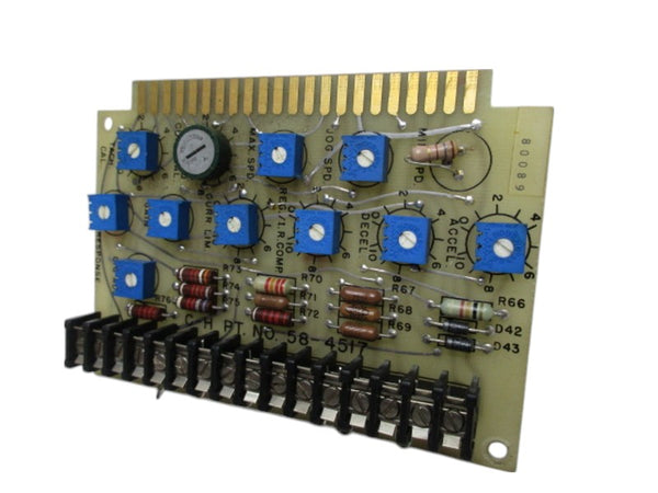 CUTLER HAMMER 58-4517 CIRCUIT BOARD  UNMP