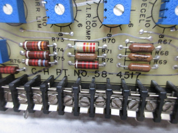 CUTLER HAMMER 58-4517 CIRCUIT BOARD  UNMP