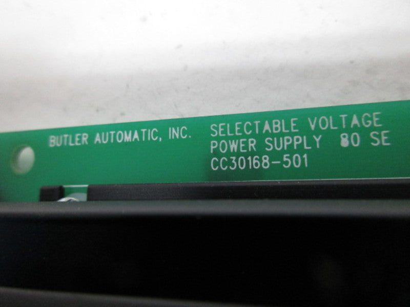 BUTLER AUTOMATIC CC30168-501 POWER SUPPLY  UNMP