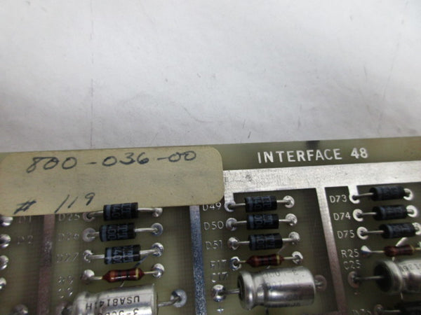 WEB PRINTING 800-036-00 RESISTOR BOARD  UNMP