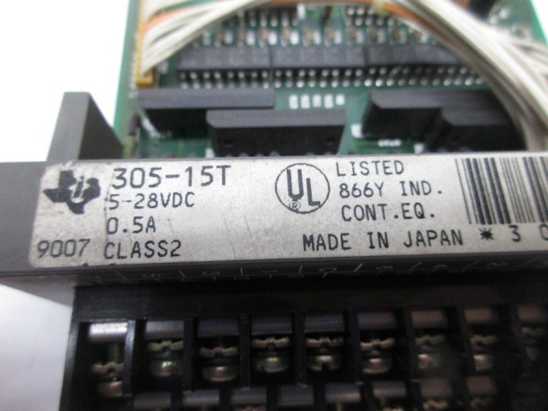 TEXAS INSTRUMENTS 305-15T MODULE 24VDC  UNMP